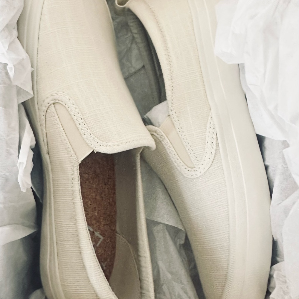 Sperry Off-White Slip-On Sneakers
